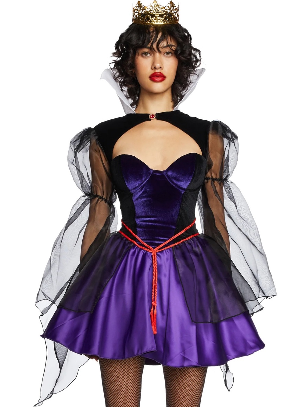 Dolls Kill One Bad Apple Halloween costume set- size medium (ask about purse!)